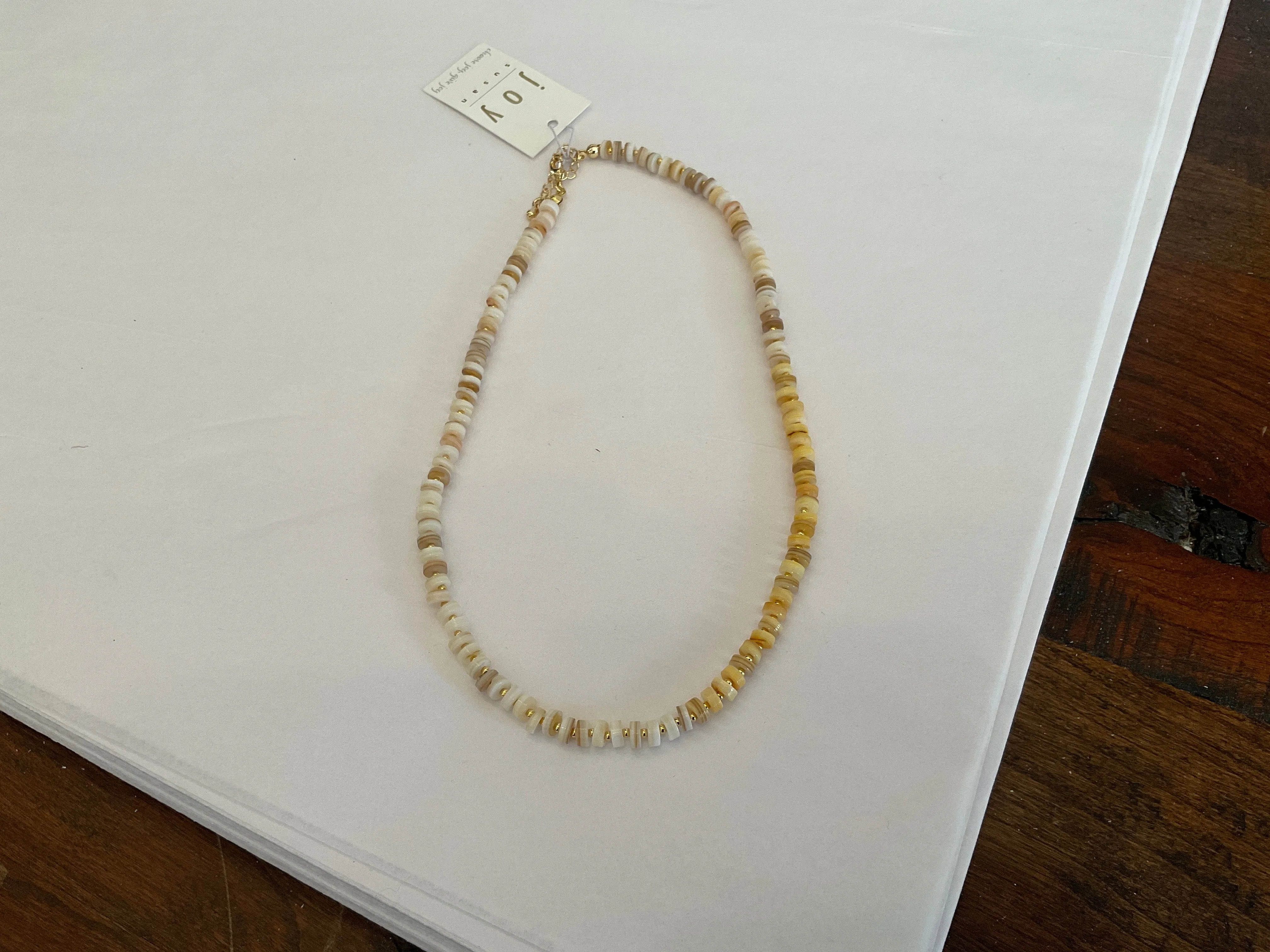 16’ Multi Color Shell Necklace