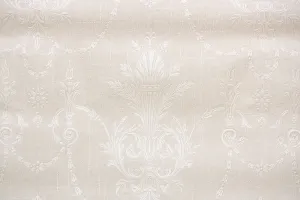 1930s Floral Damask Vintage Wallpaper