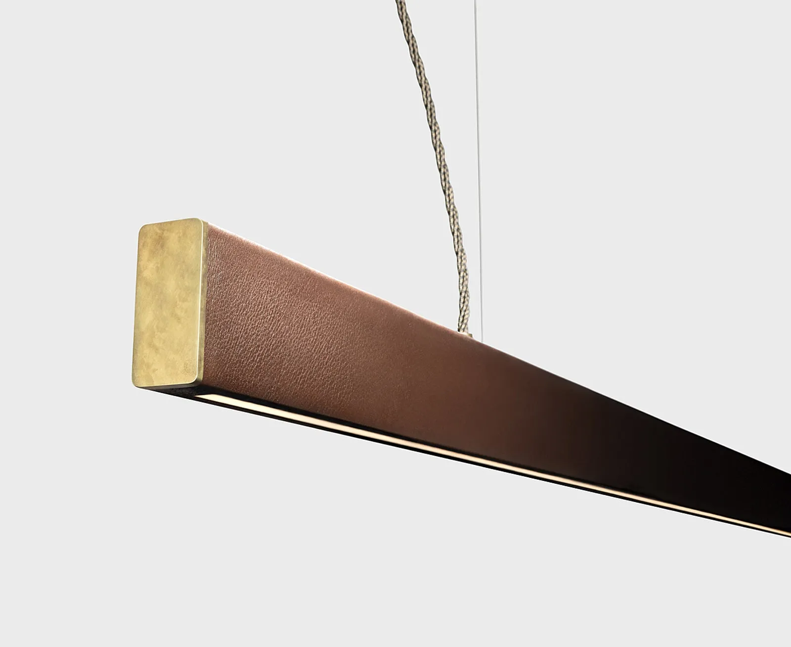 2x4 Leather Pendant - 6'