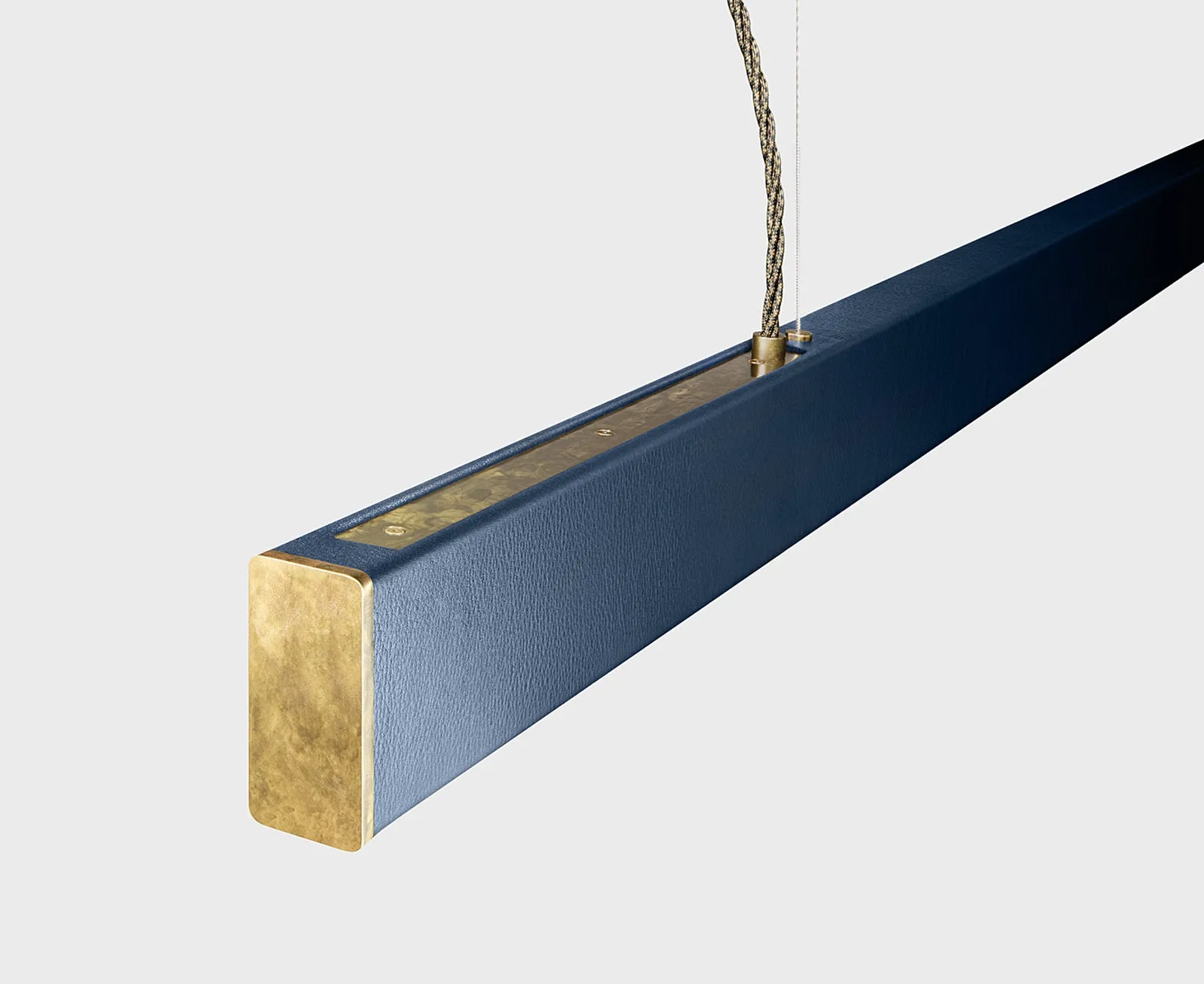 2x4 Leather Pendant - 6'