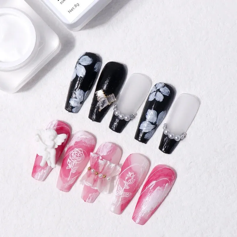 3D  White Gypsum Gel