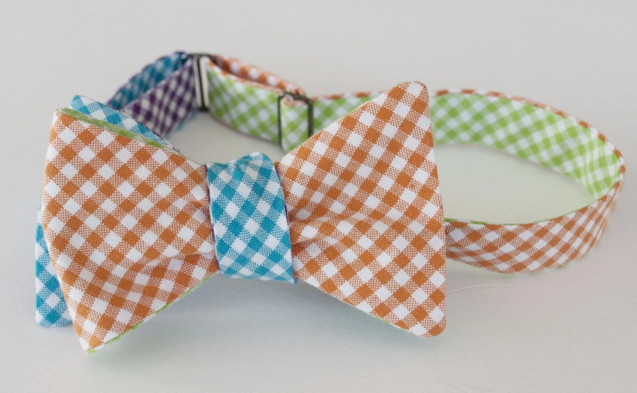 8-Way Check Bow Tie