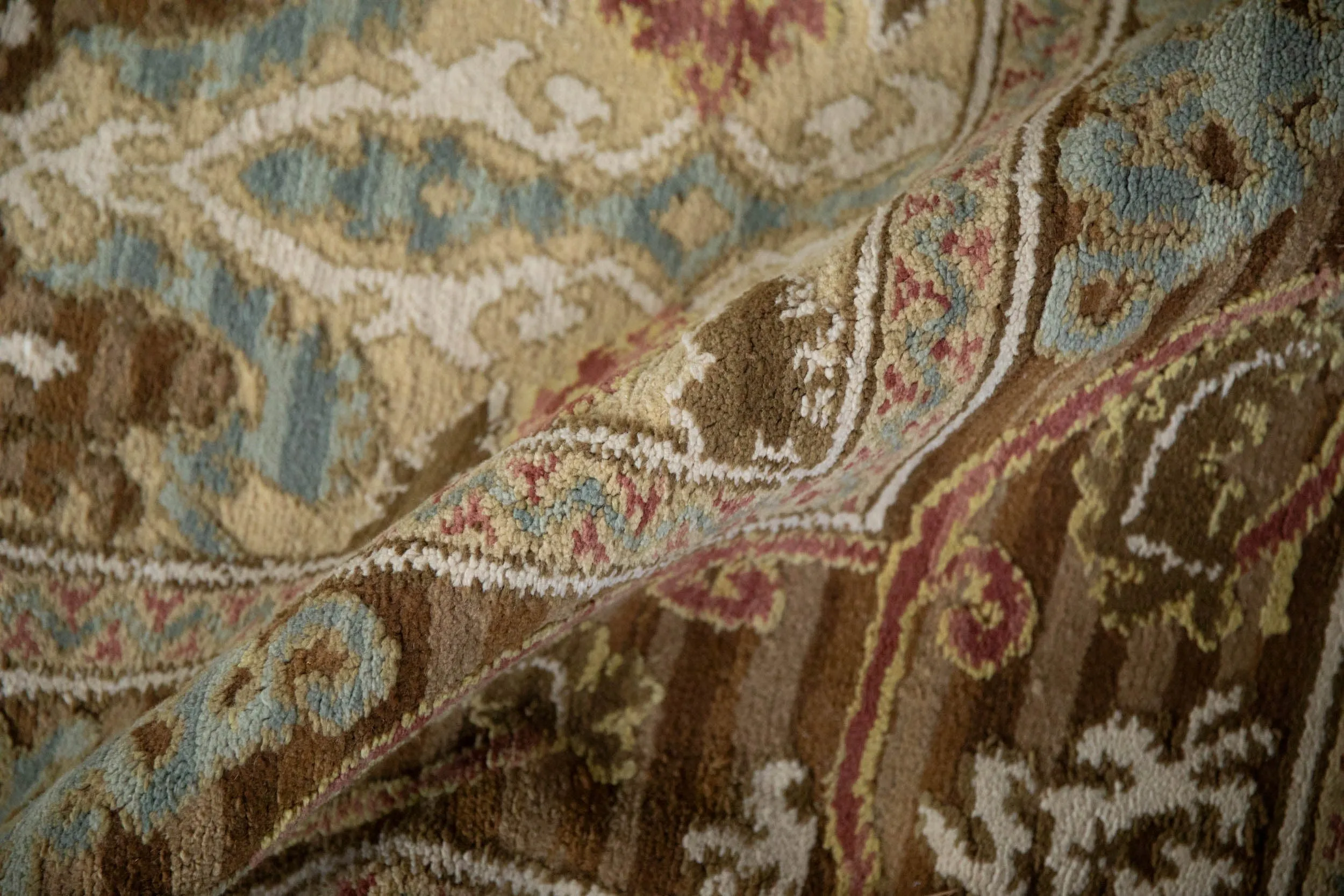 9x12 Vintage Spanish Arts And Crafts Design Carpet