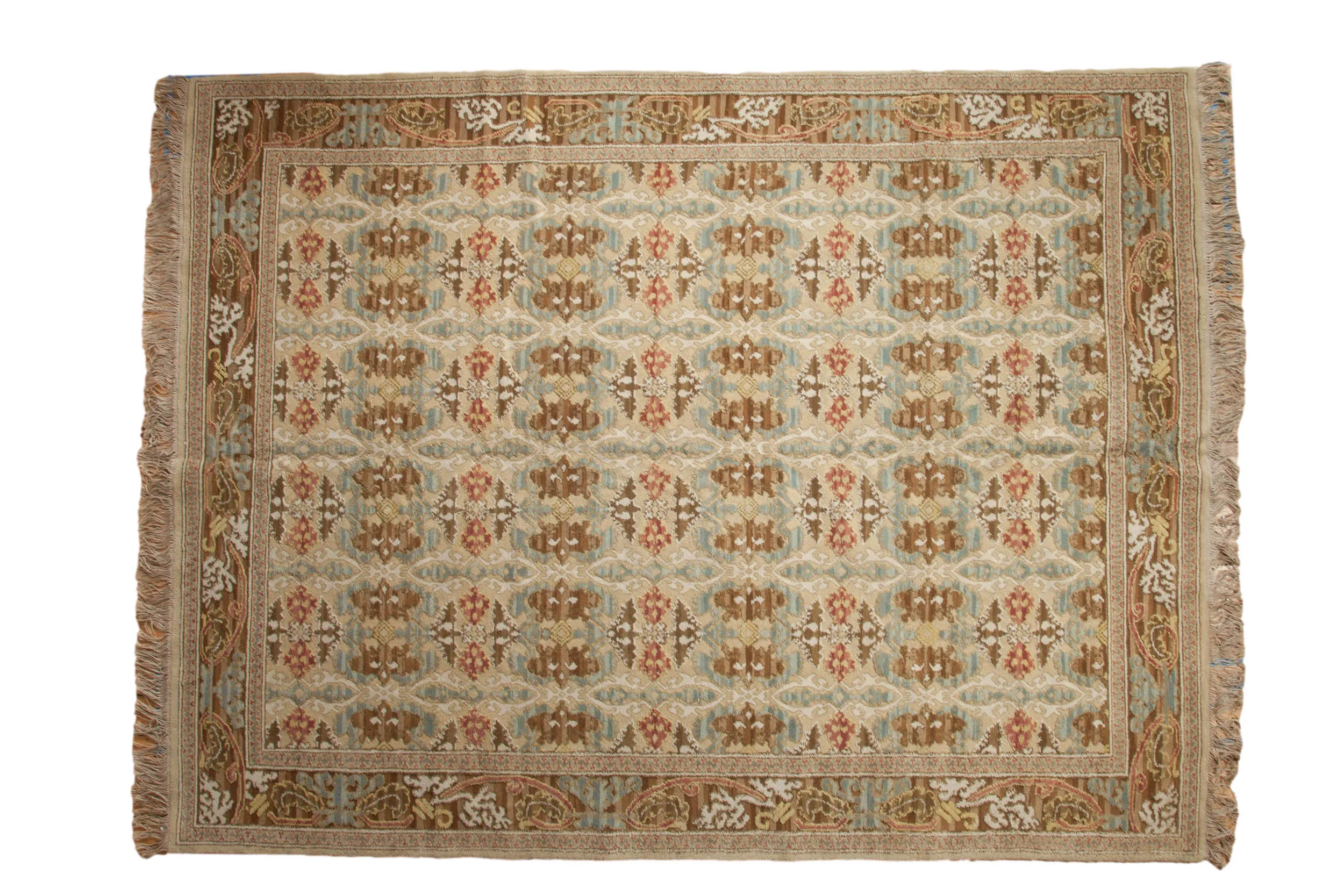9x12 Vintage Spanish Arts And Crafts Design Carpet