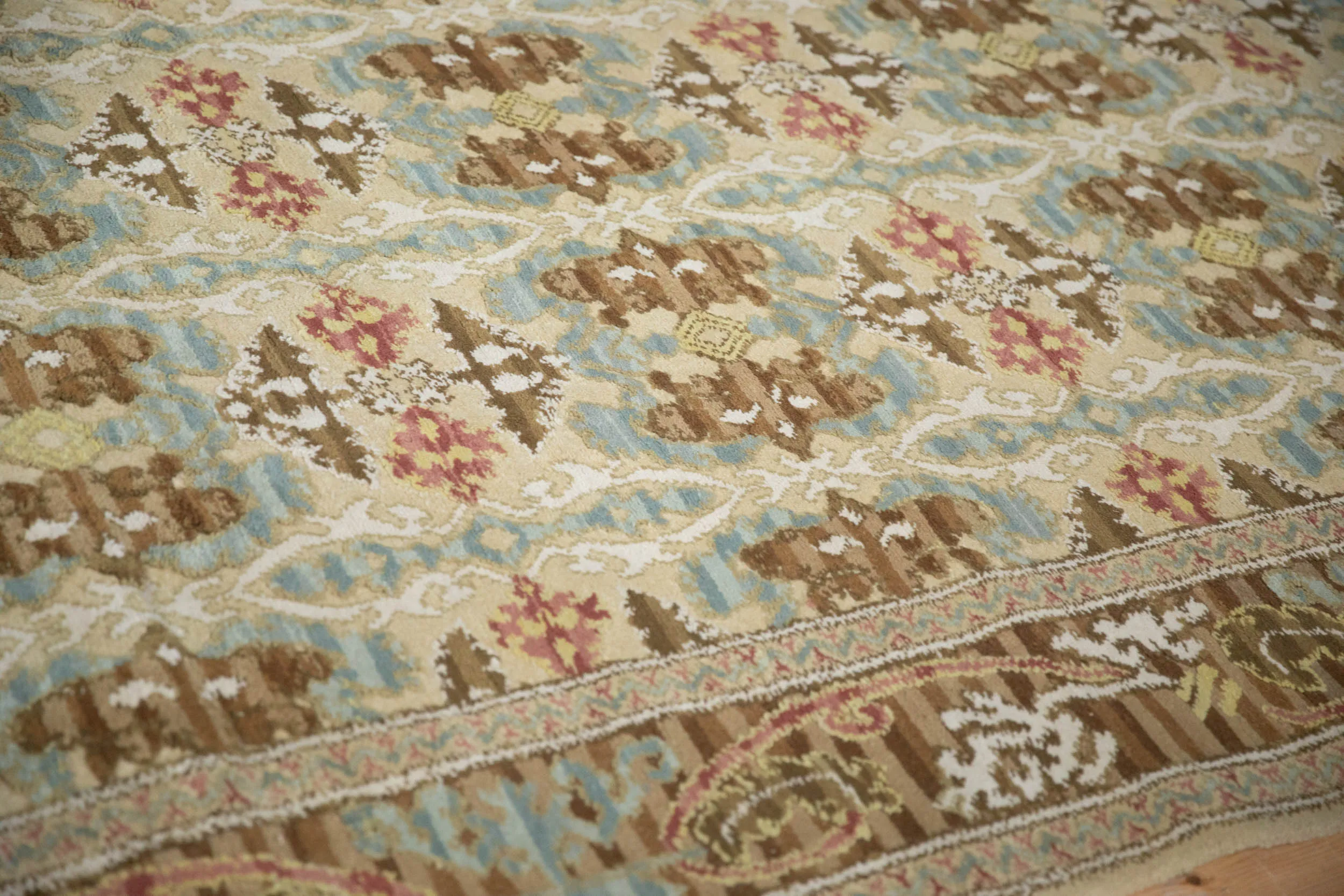 9x12 Vintage Spanish Arts And Crafts Design Carpet