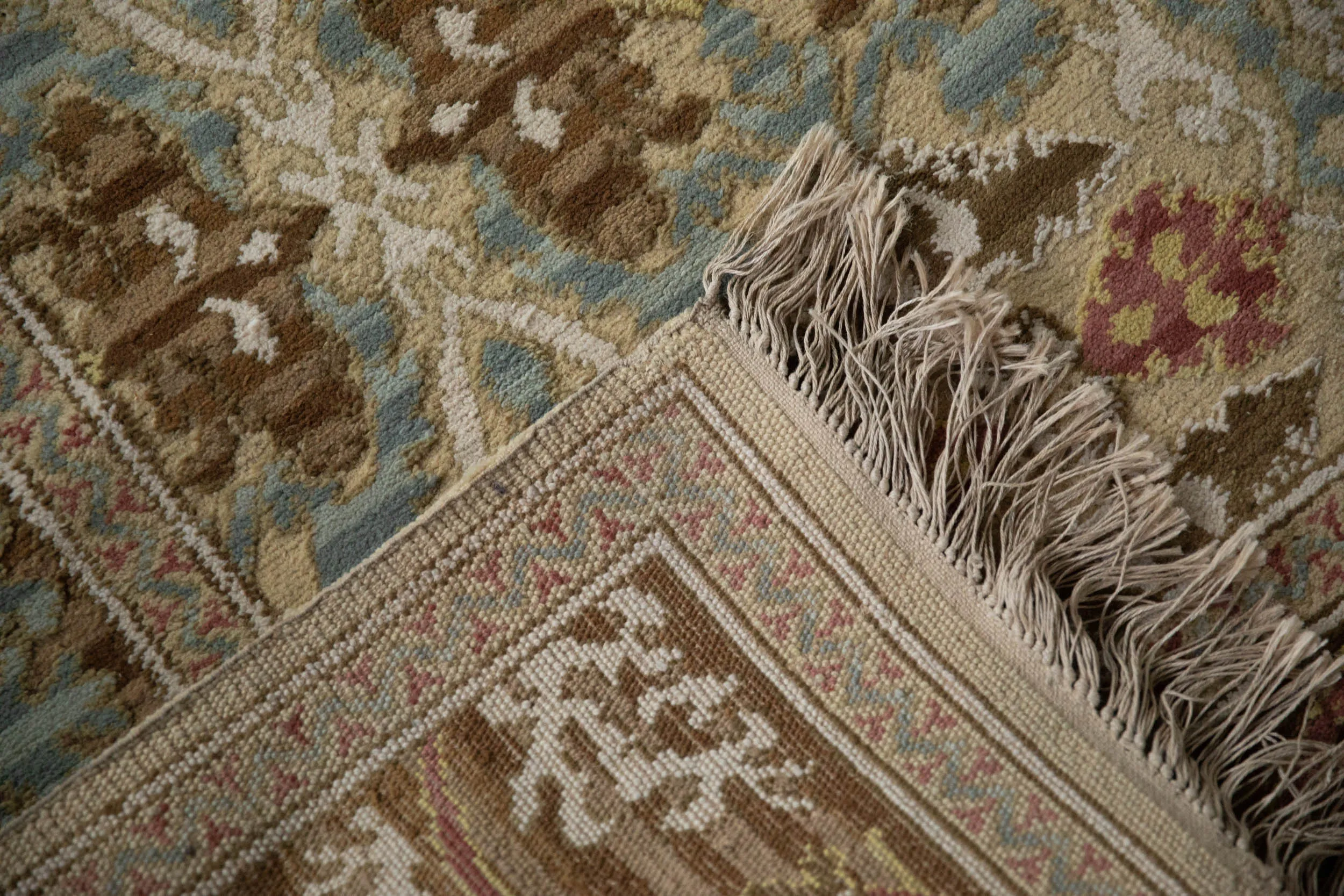 9x12 Vintage Spanish Arts And Crafts Design Carpet