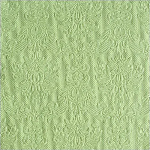 Ambiente Embossed Napkins Pale Green - Small