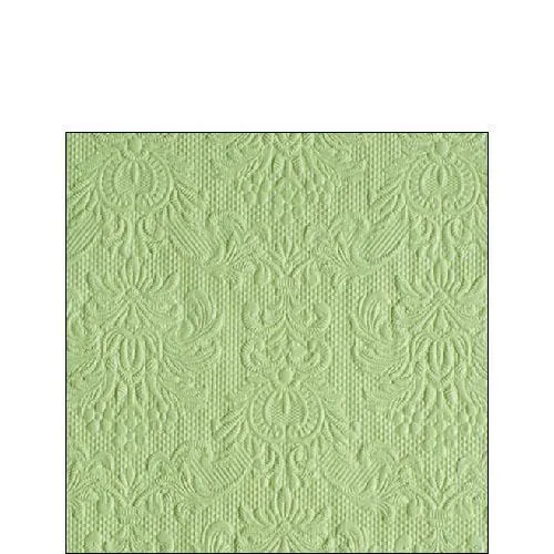 Ambiente Embossed Napkins Pale Green - Small
