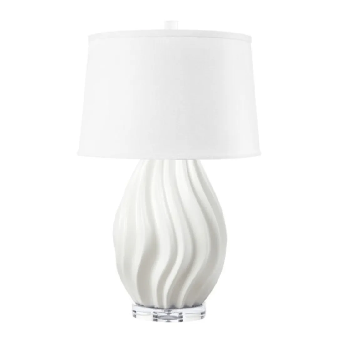 Atlantic White Table Lamp