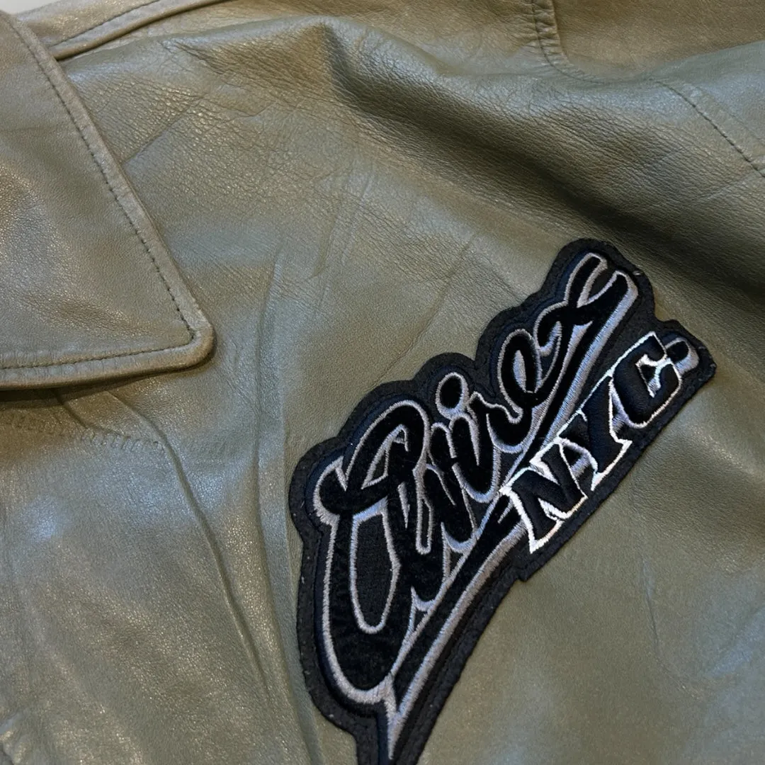 Avirex 90's Leather Jacket XL