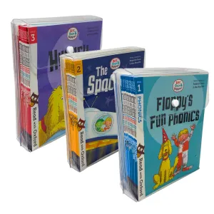 Biff, Chip and Kipper Stage 1 - 3 Read with Oxford: 3 : 56 Phonics Books Collection Set