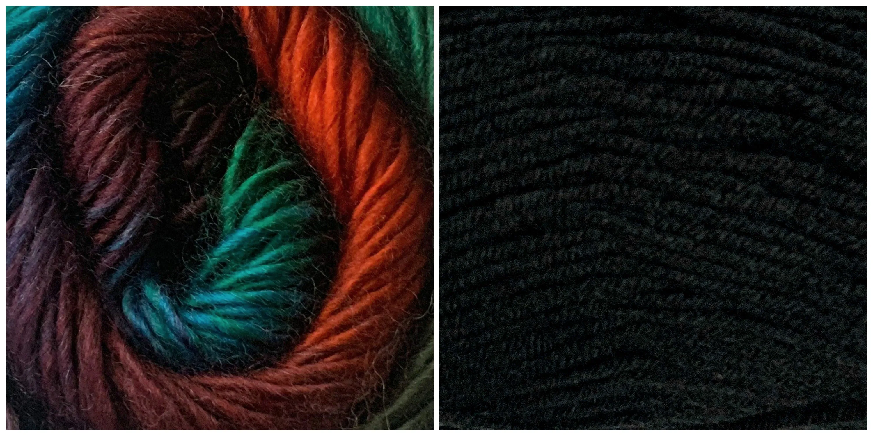 BLACK   BIRD OF PARADISE - Embossed Phoenix Vortex Shawl KIT