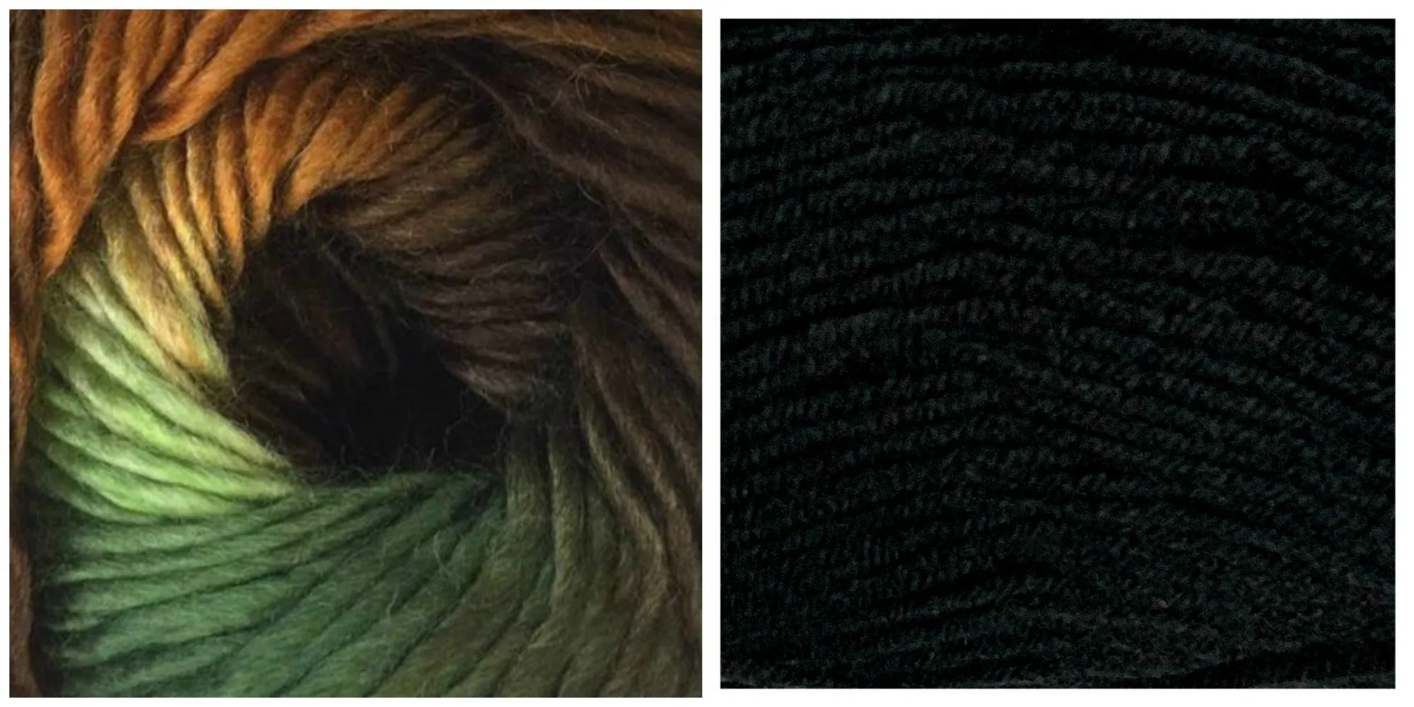 BLACK   RAINFOREST - Embossed Phoenix Vortex Shawl KIT