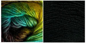 BLACK   TREASURE - Embossed Phoenix Scarf KIT