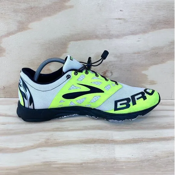 Brooks - T7 Racer - Running Shoes - Gray/Yellow - Men's - 10.5(U) - 1000191D371