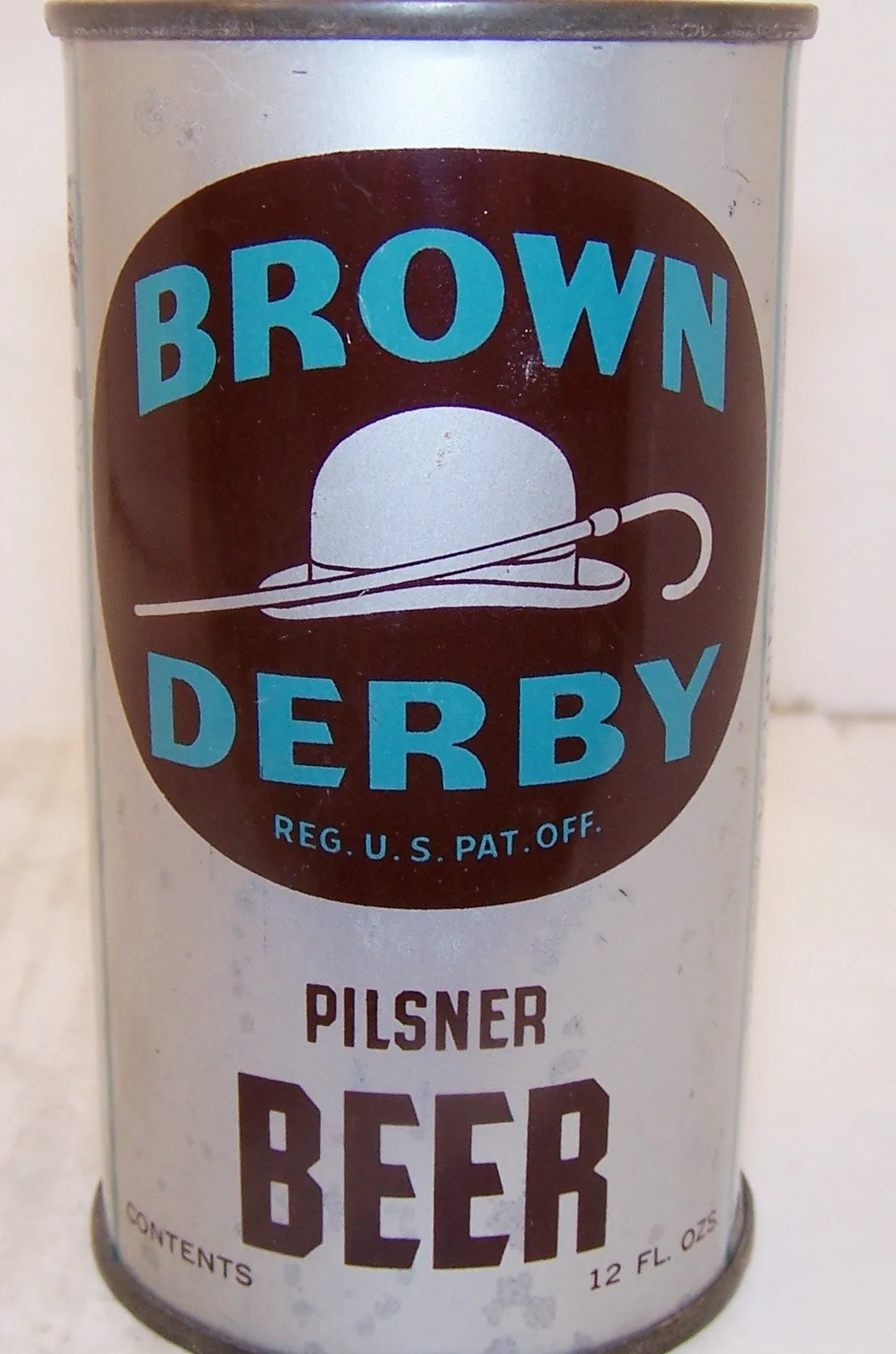 Brown Derby Pilsner Beer, Lilek page # 132, Grade 1/1- Sold 12/27/14