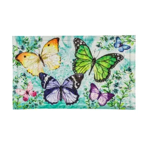 Butterfly Friends Embossed Floor Mat,41em2447