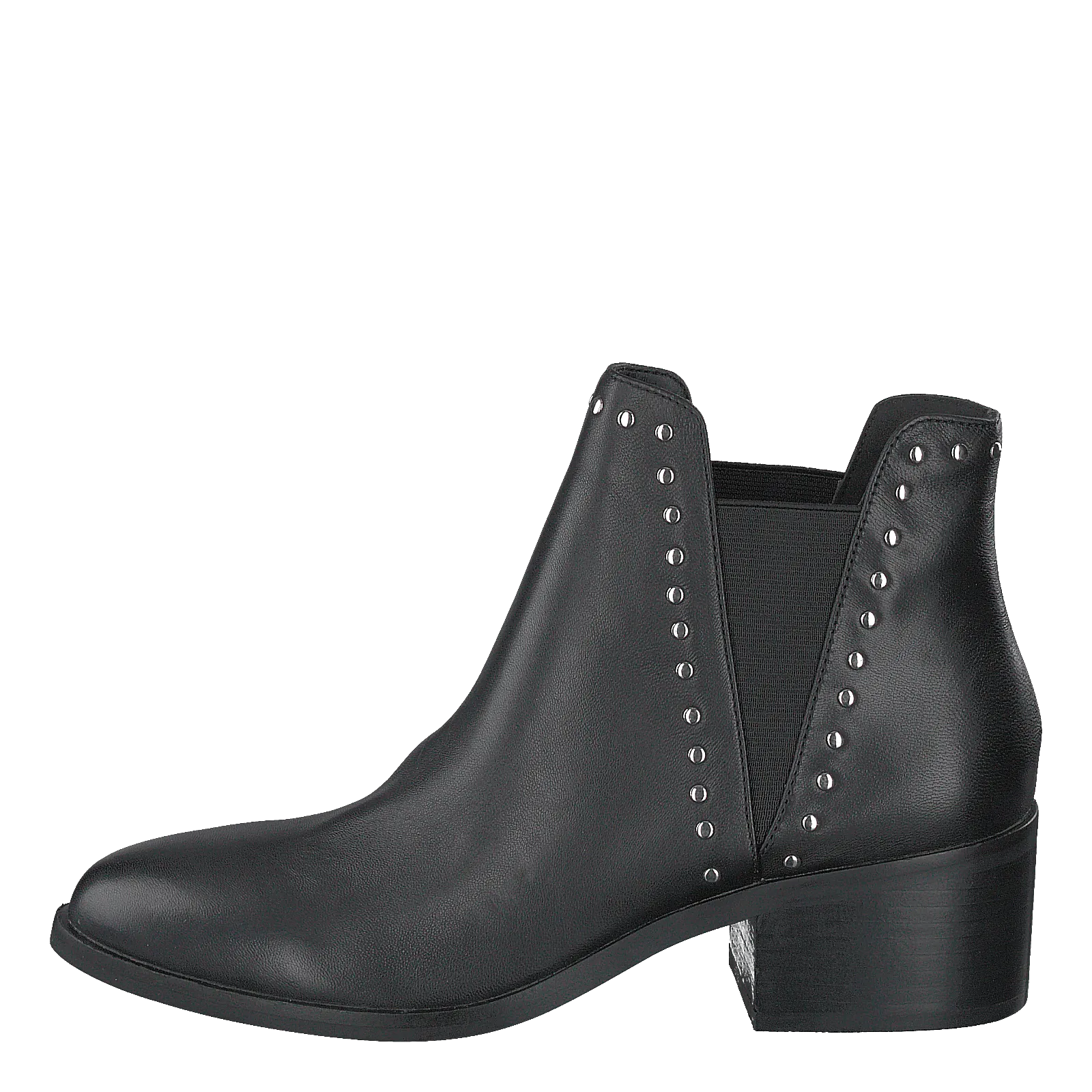 Cade Bootie Black Leather