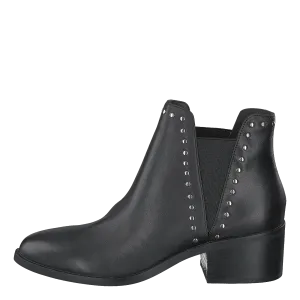Cade Bootie Black Leather