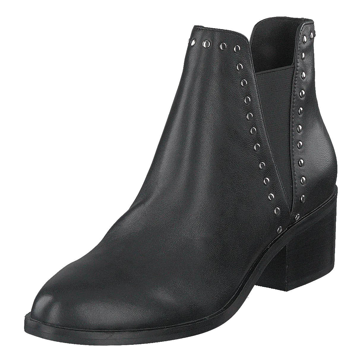 Cade Bootie Black Leather