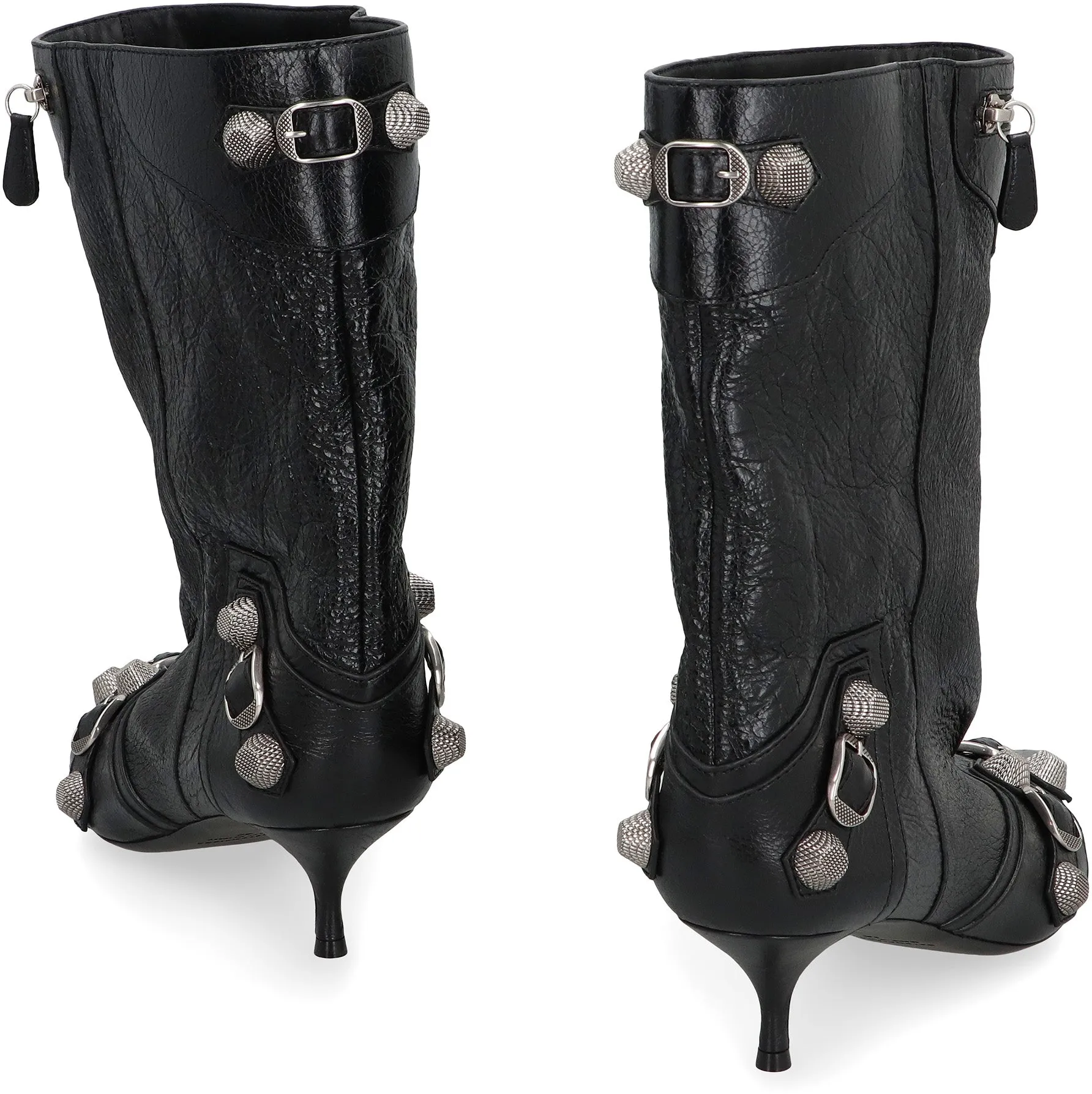 Cagole leather ankle boots
