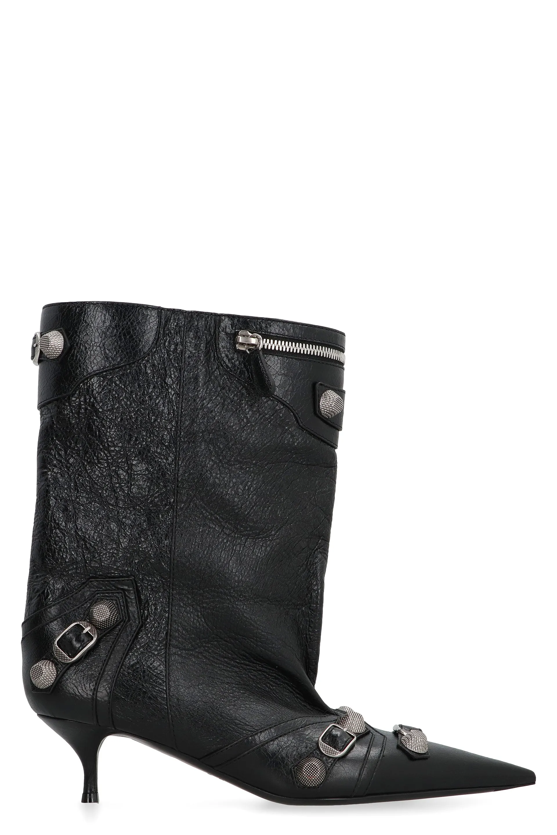 Cagole leather ankle boots