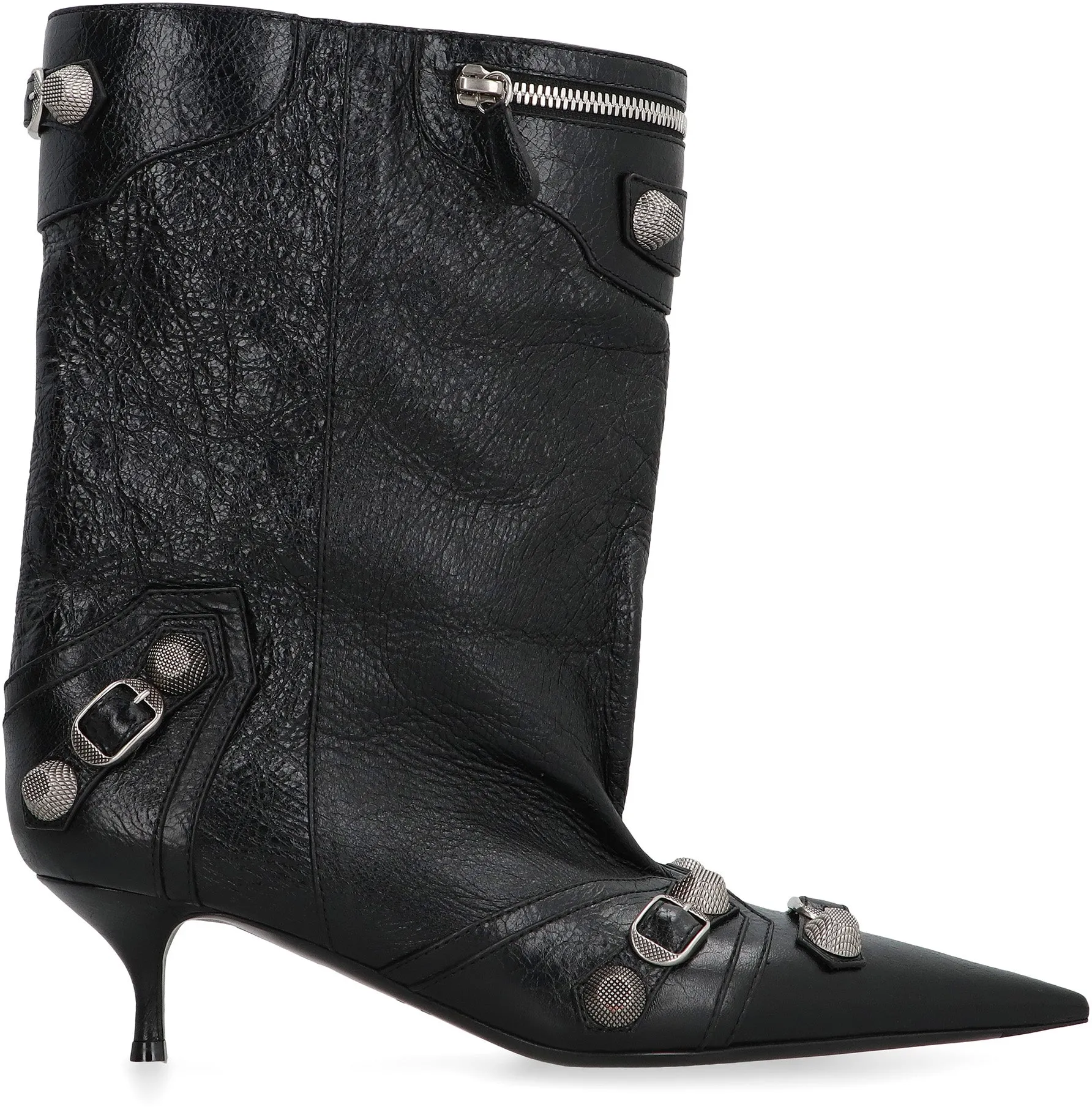 Cagole leather ankle boots
