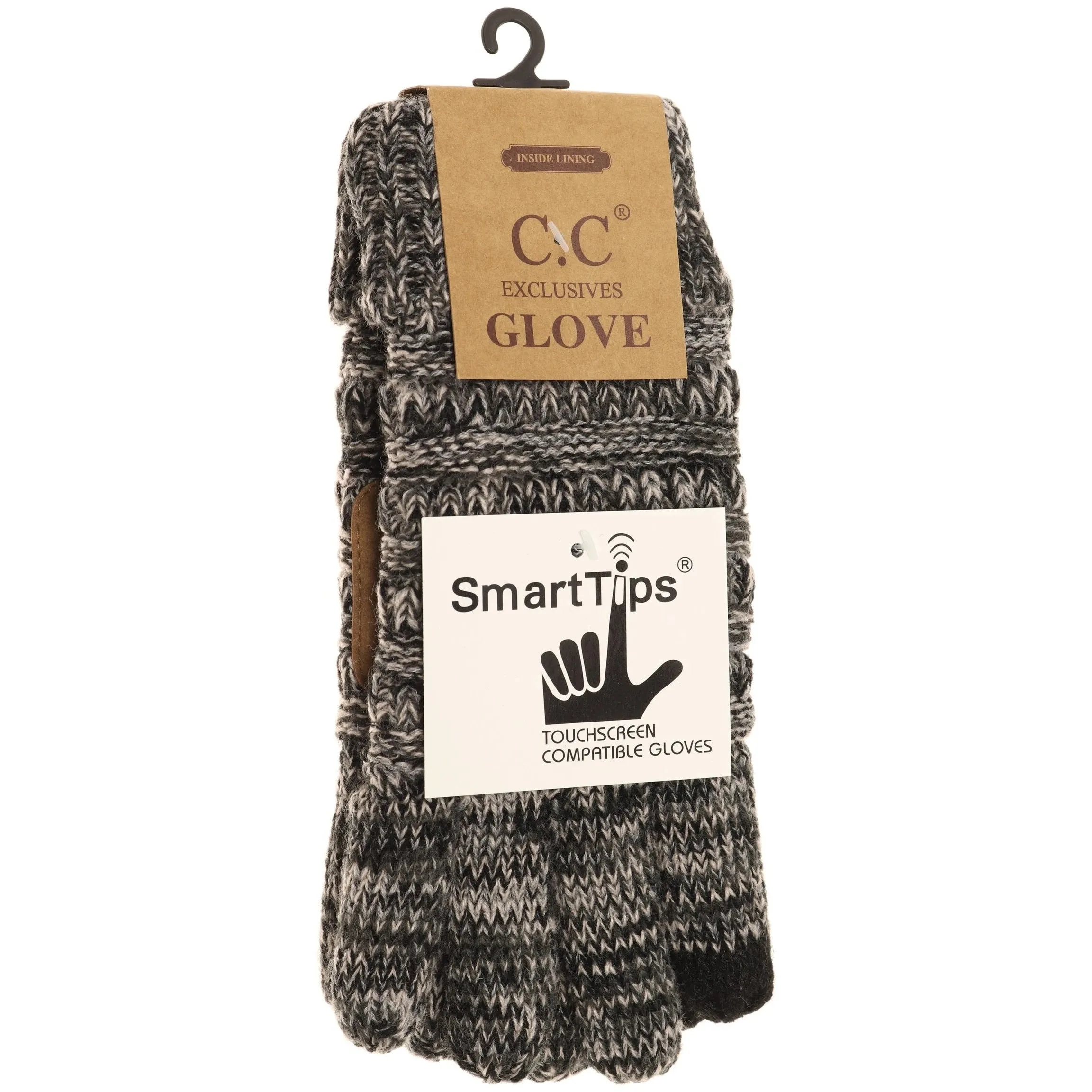 C.C Multi Color Ribbed Gloves
