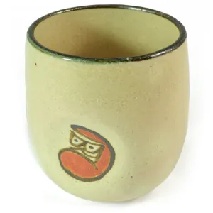 Ceramic Cup with Daruma Character
