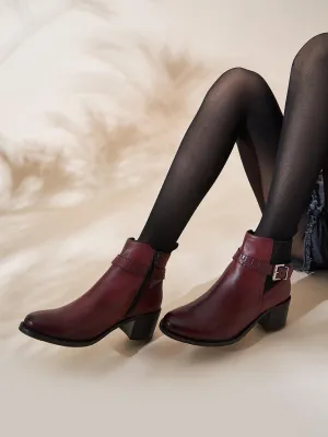 Charlotte Leather Boots