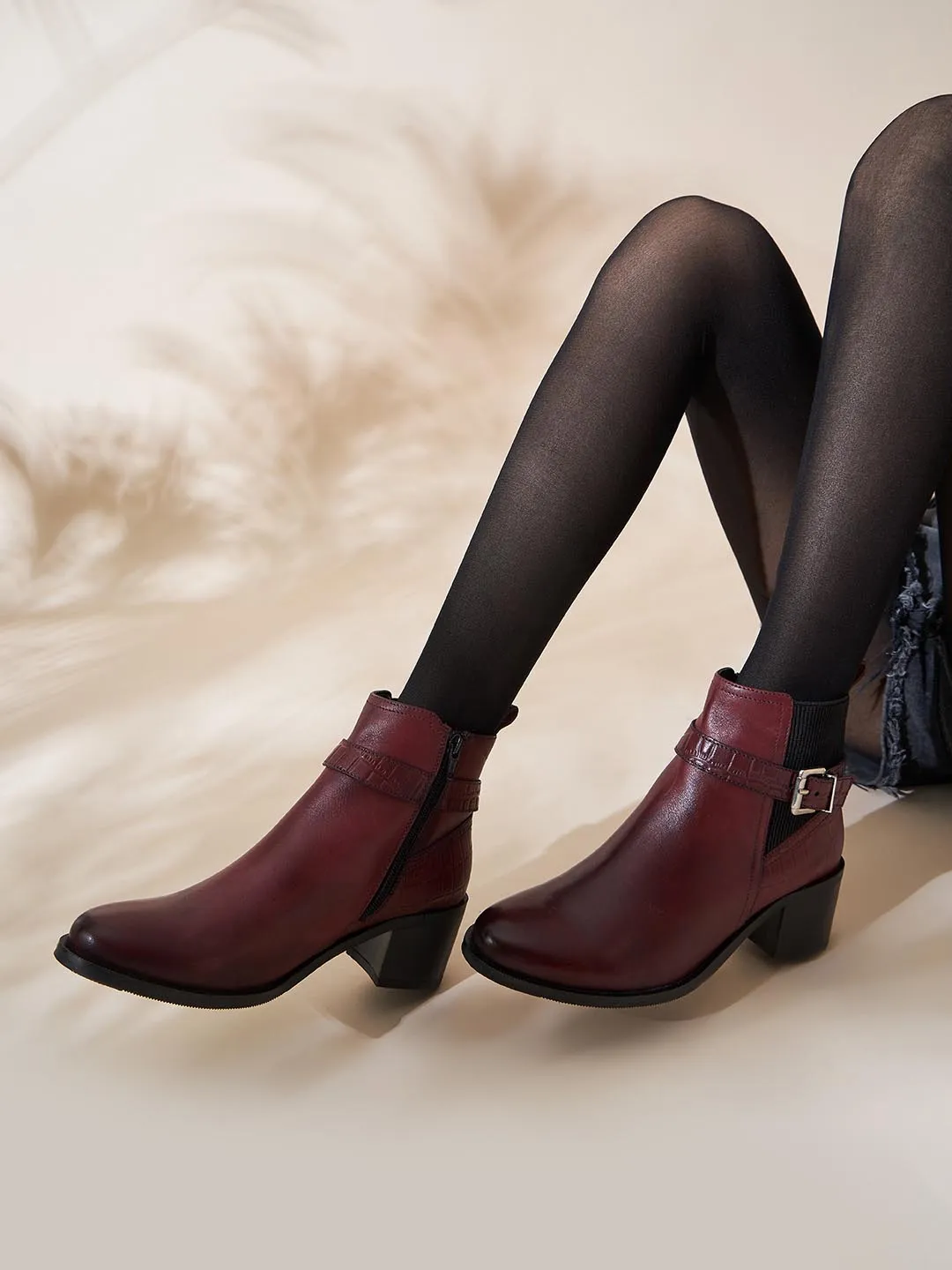 Charlotte Leather Boots