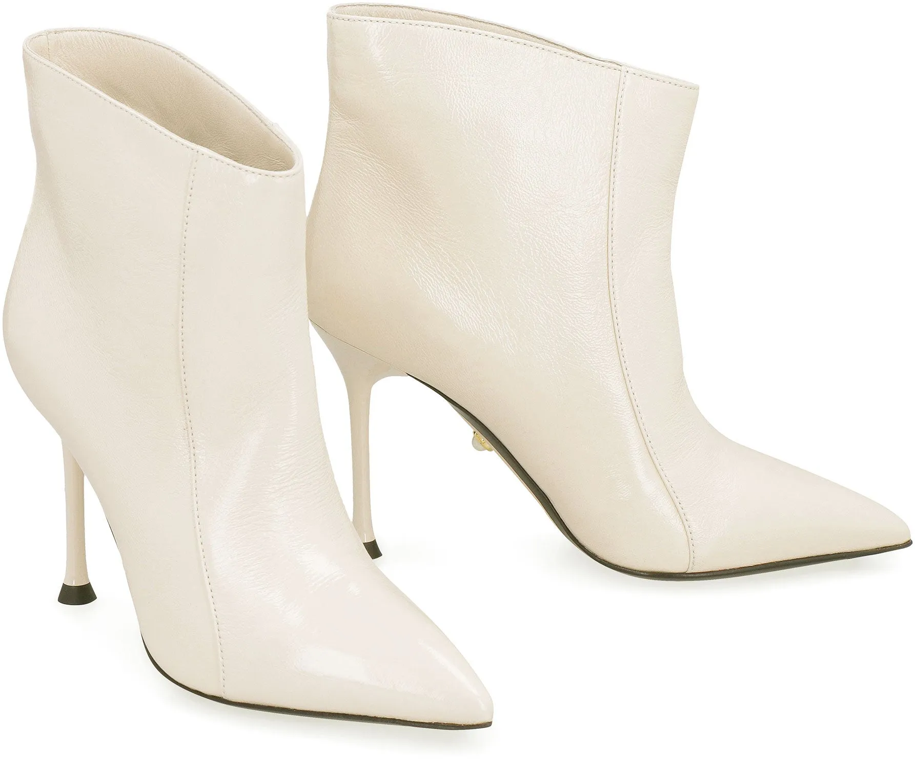 Cher leather ankle boots