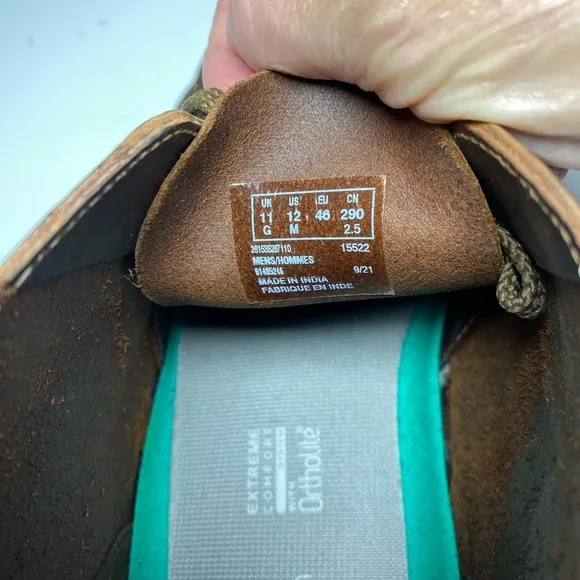 Clarks | Men's Classic Brown Leather Bushacre 2 Chukka Boots Sz 12 M