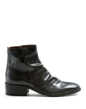 CLAUS Black Leather Boots