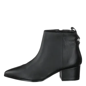 Clover Black Leather