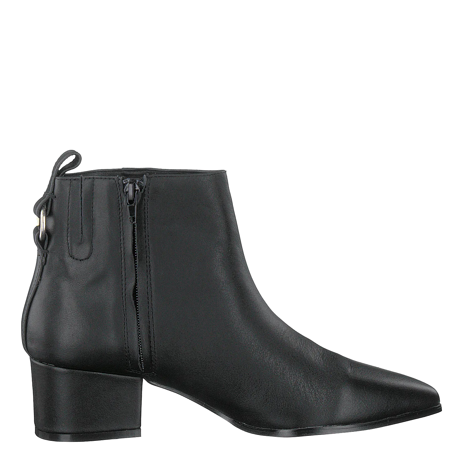 Clover Black Leather