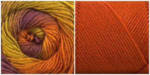 CORAL   FOLIAGE - Embossed Phoenix Scarf KIT