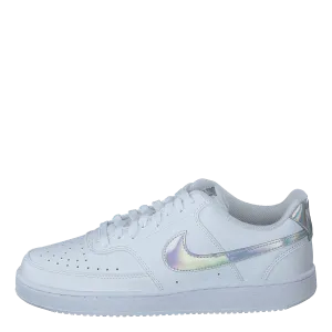 Court Vision Low Women's Shoes WHITE/MULTI-COLOR-BLACK