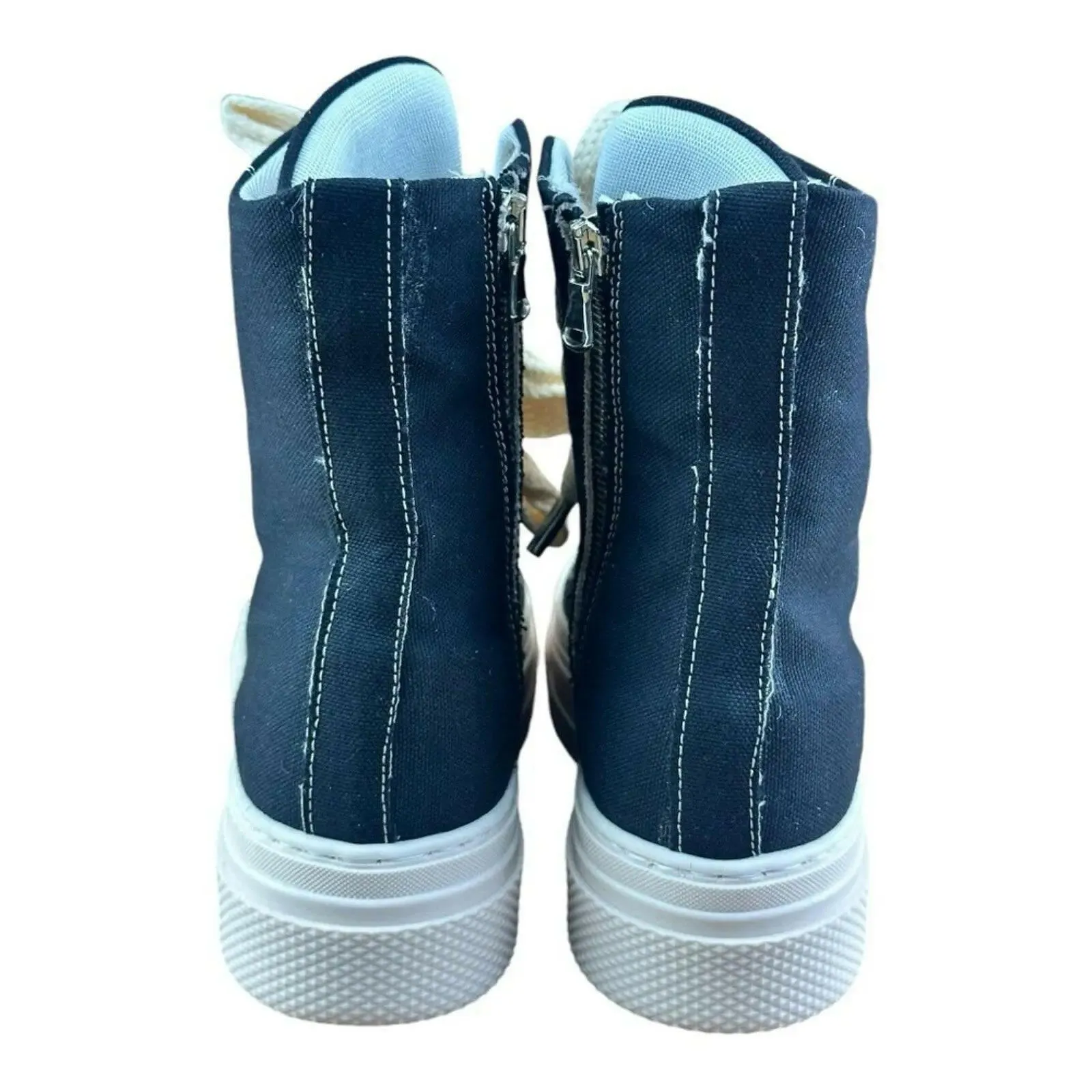 Cristianzerotre CRO3 Calipso 300  Canvas Black Boots