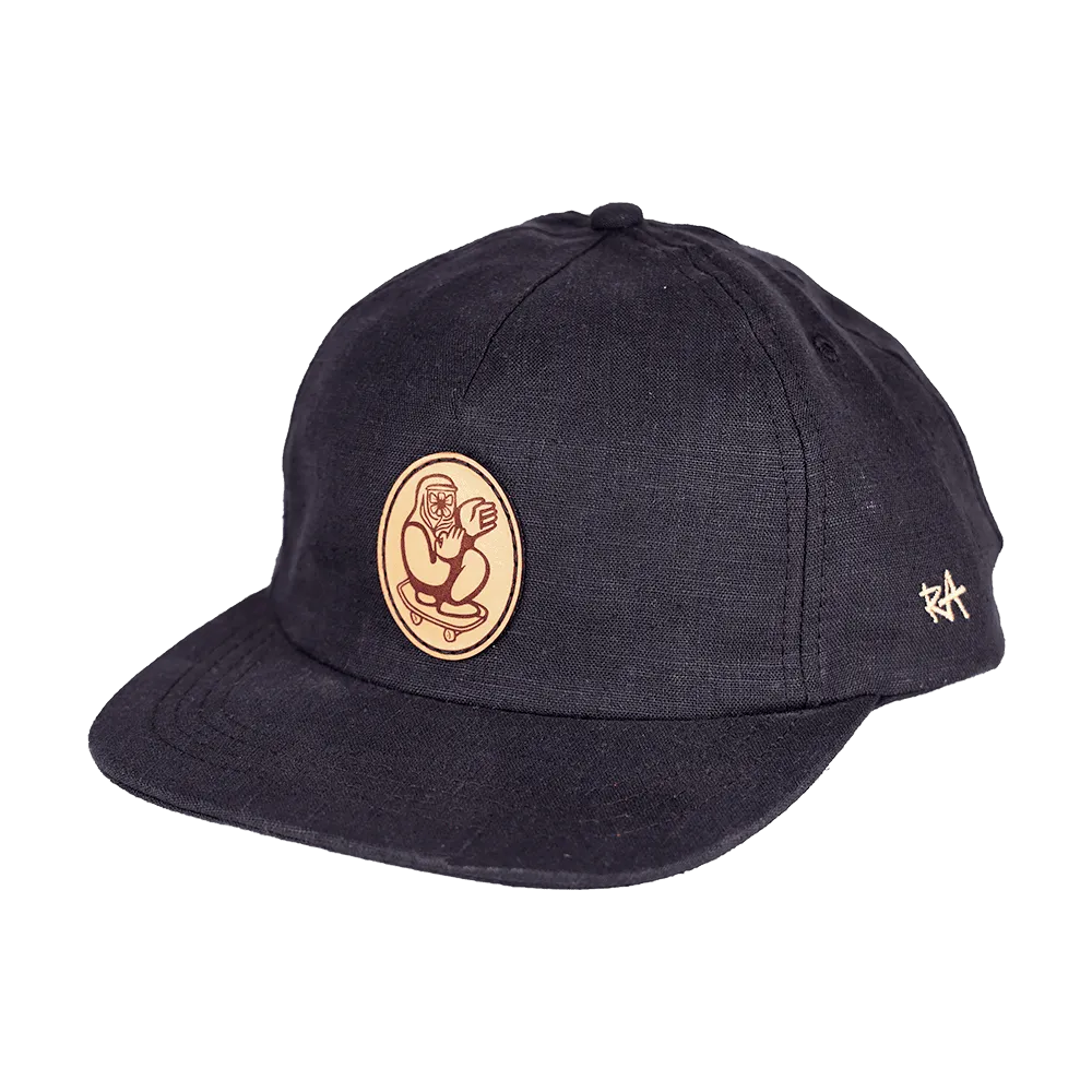 Cruisin' 100% Hemp Strapback | Black