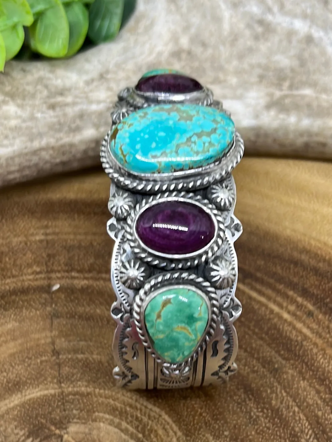 Dakota Statement Turquoise Cuff