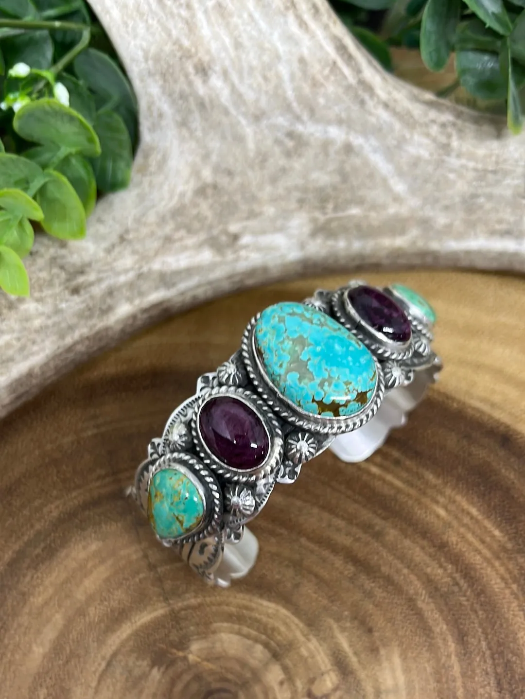 Dakota Statement Turquoise Cuff