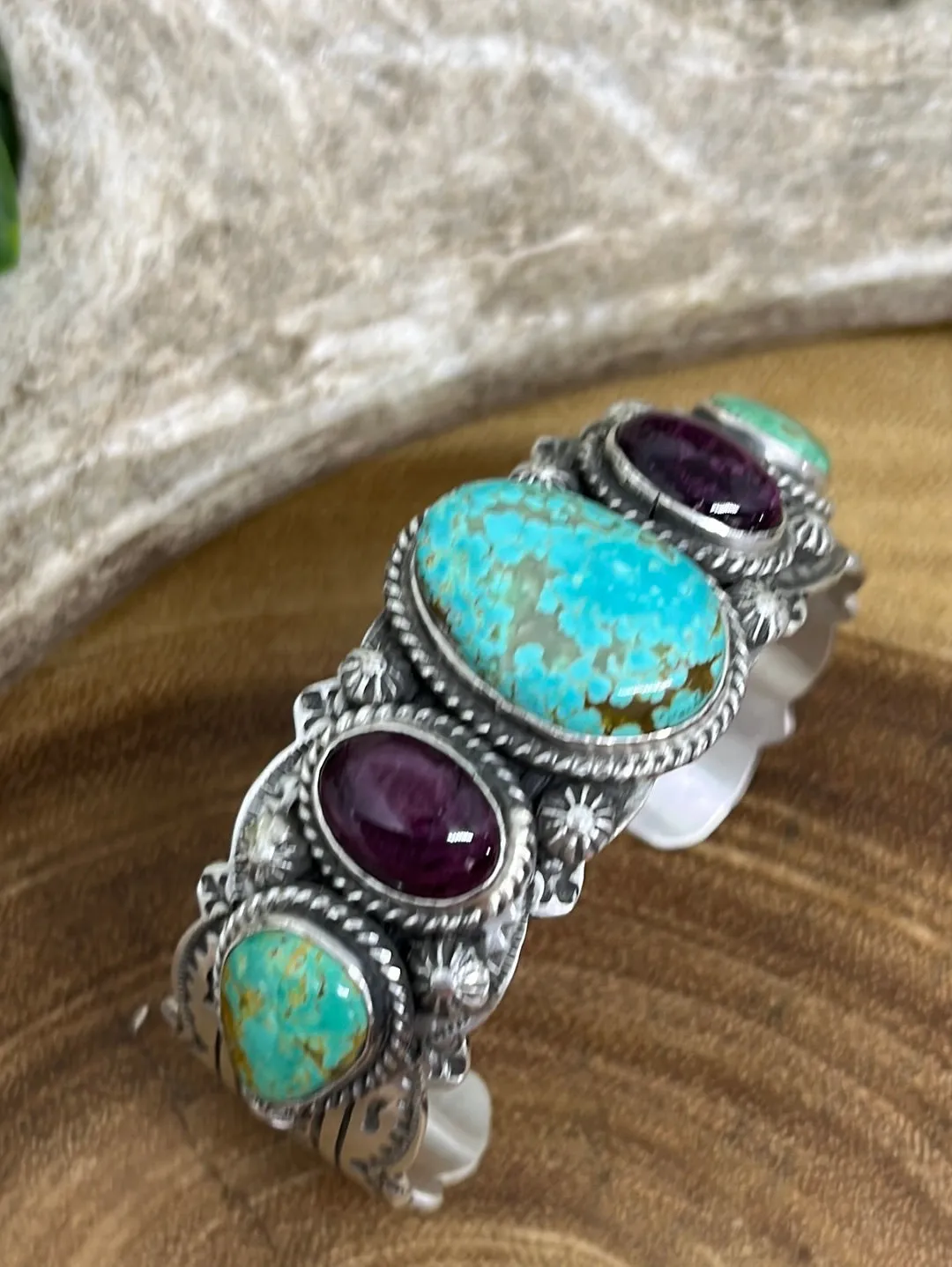 Dakota Statement Turquoise Cuff