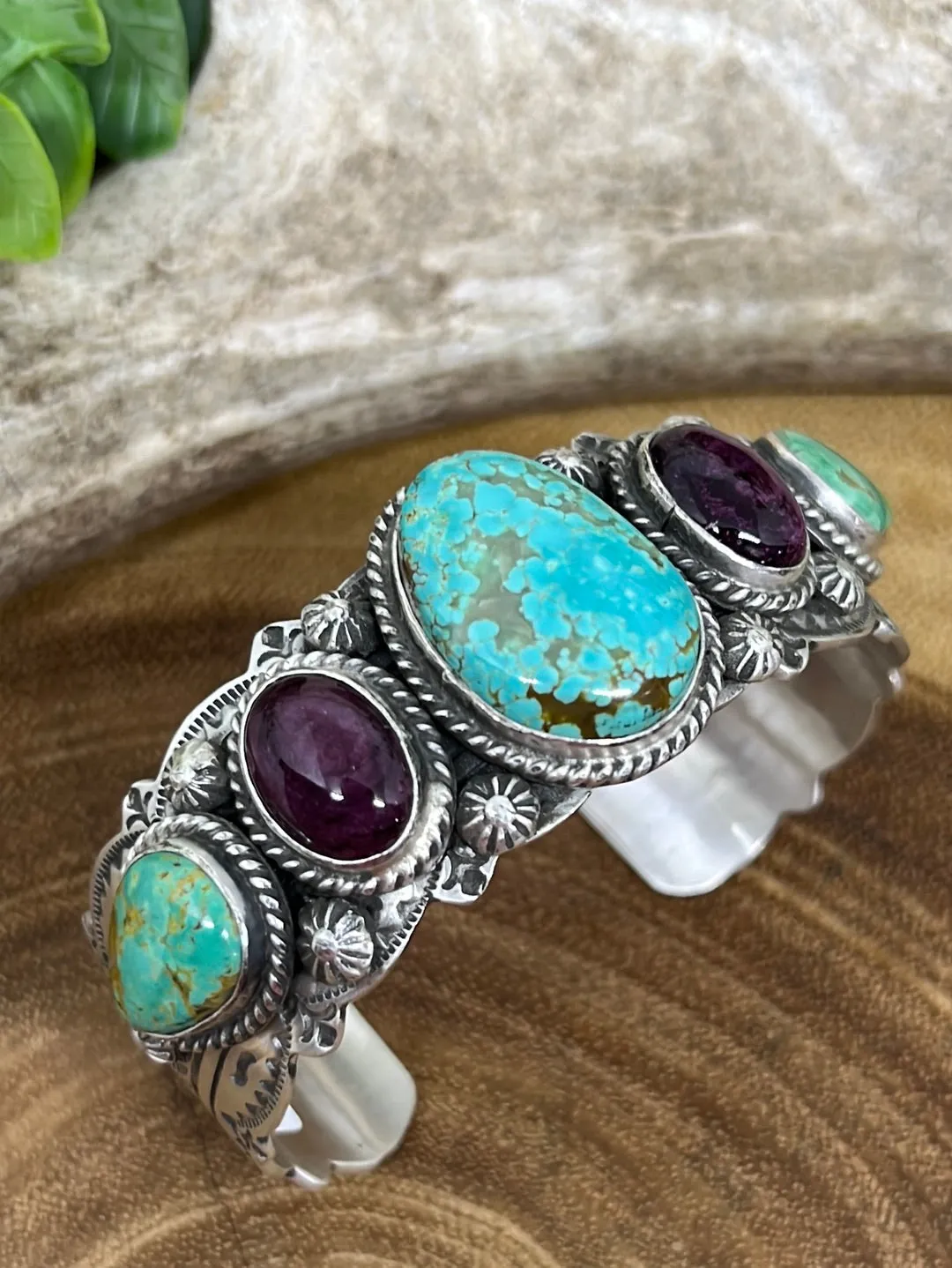 Dakota Statement Turquoise Cuff