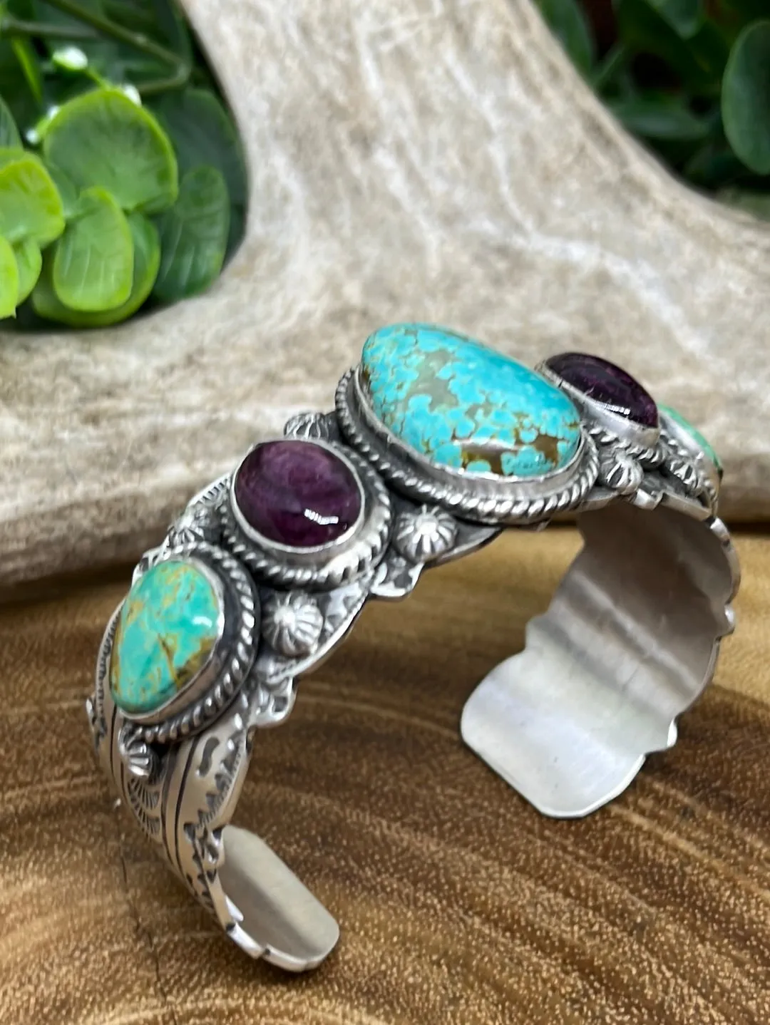 Dakota Statement Turquoise Cuff