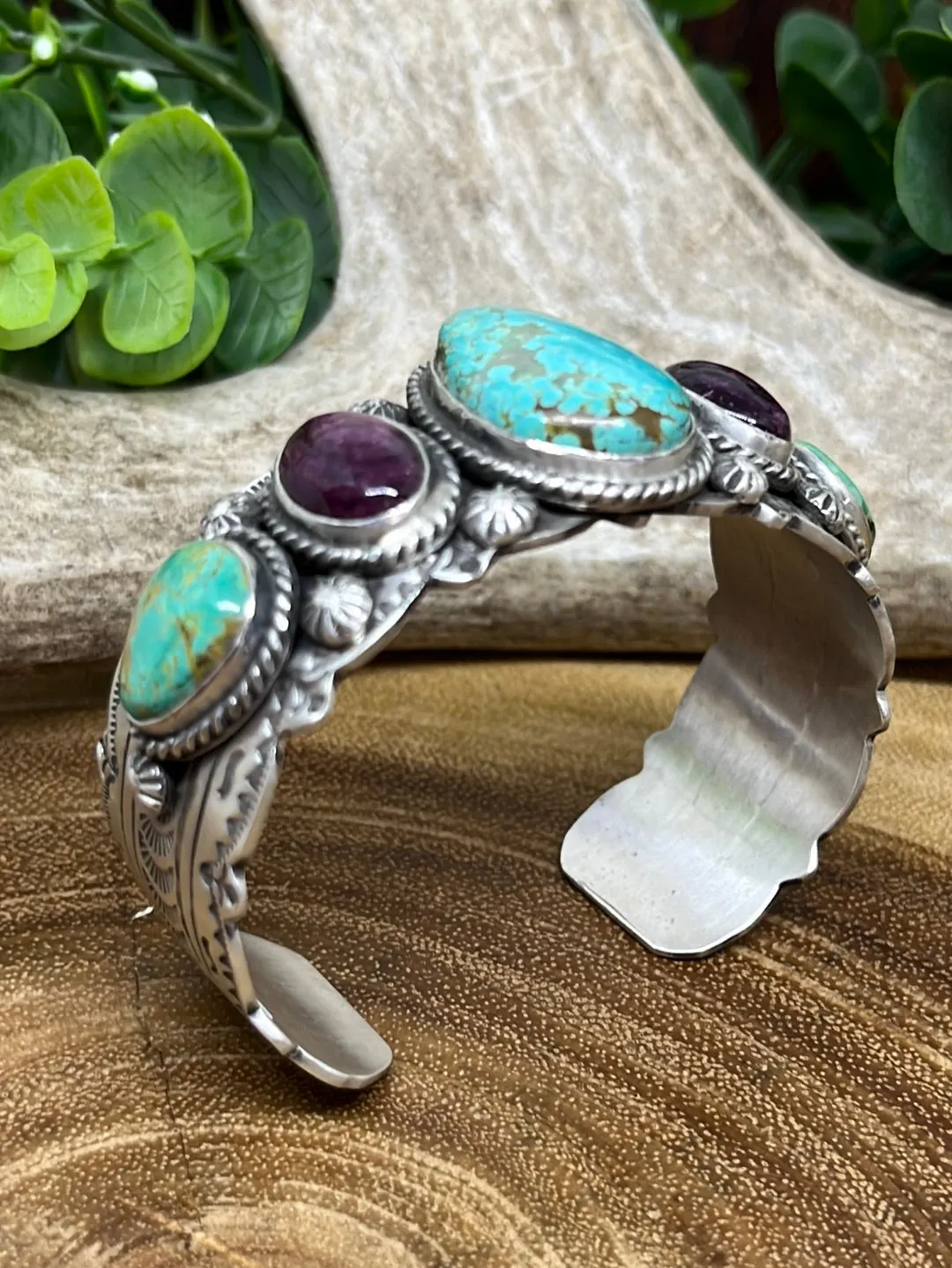 Dakota Statement Turquoise Cuff