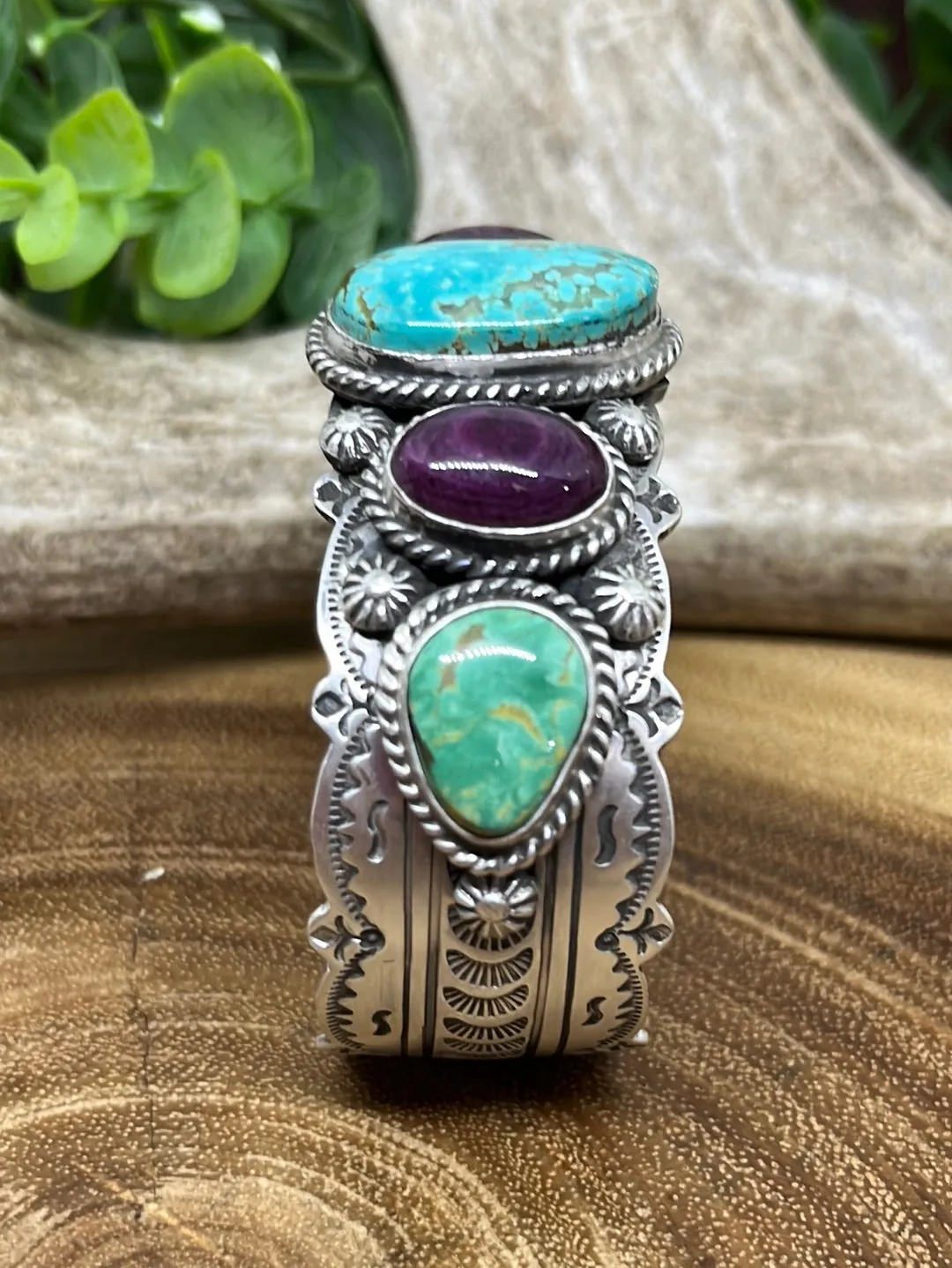 Dakota Statement Turquoise Cuff