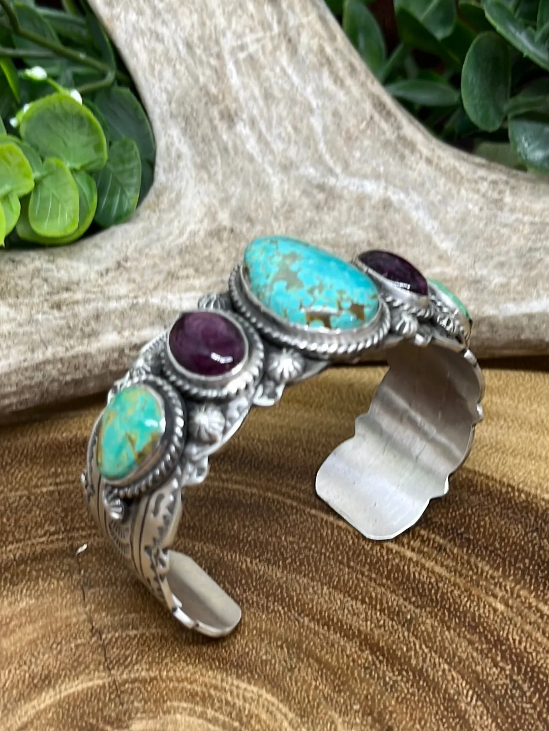 Dakota Statement Turquoise Cuff