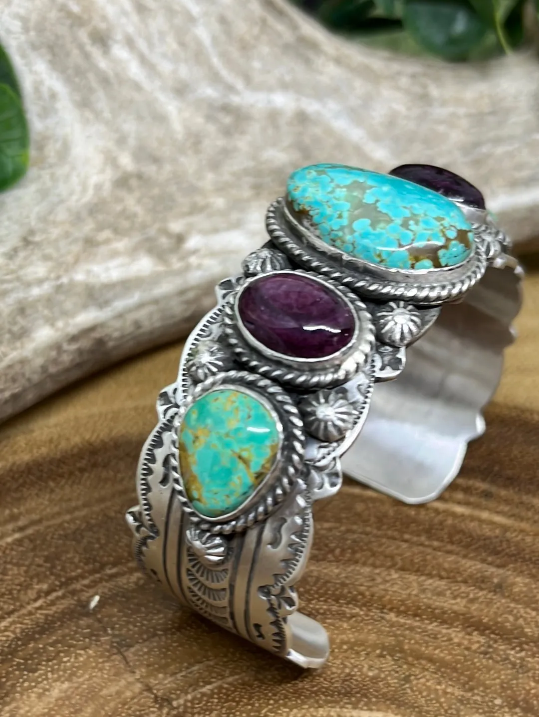 Dakota Statement Turquoise Cuff
