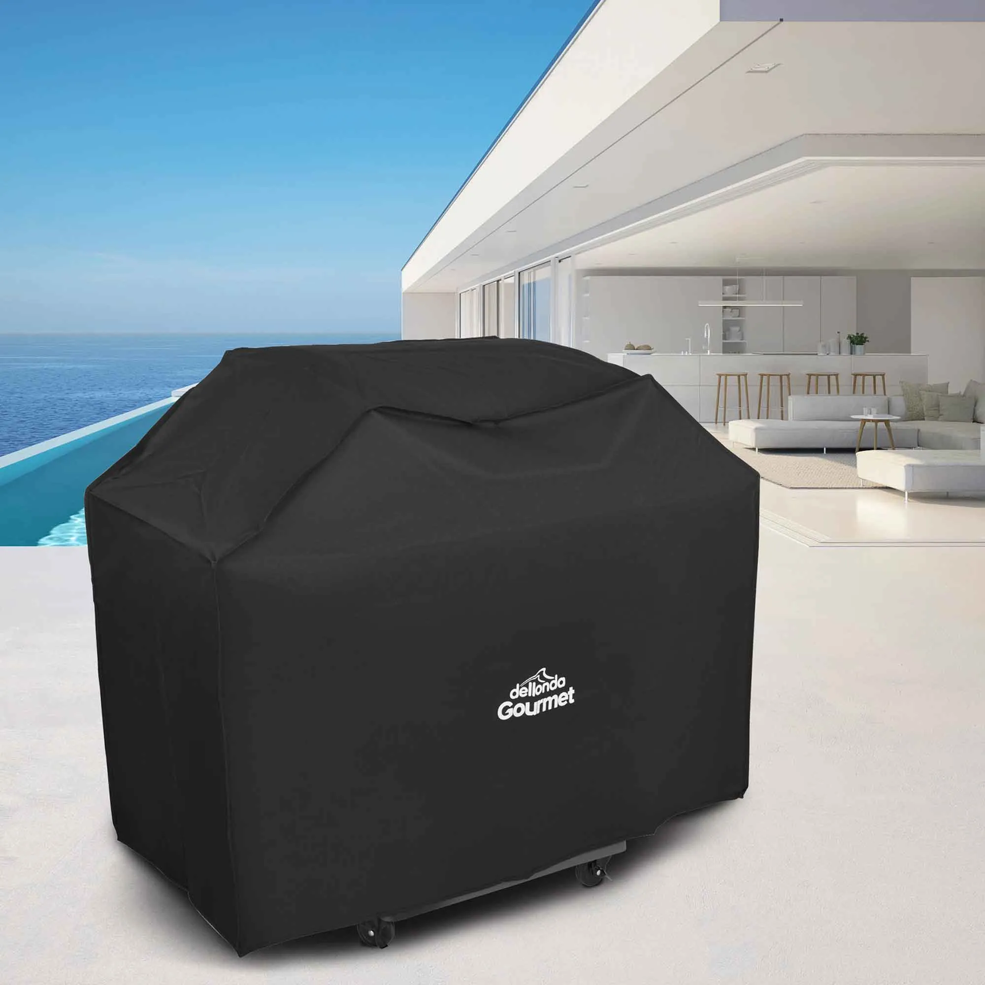 Deluxe Oxford Style Water-Resistant Cover for Barbecues, 1270 x 920mm - DG24